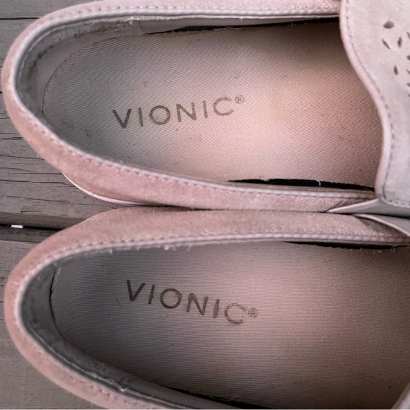 Vionic Splendid Midi Perf Slip On Dusty Pink Shoes size 6 - Picture 11 of 13